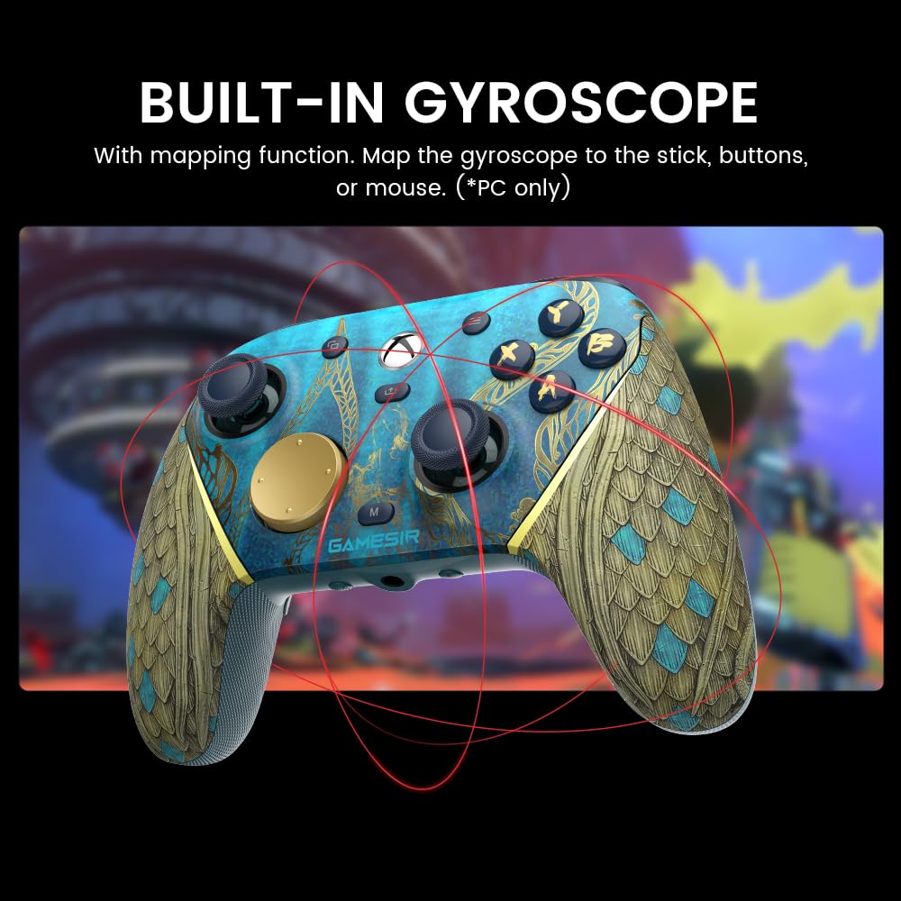 GameSir G7 Pro Wireless Gaming Controller for Xbox Series X|S, Xbox One, PC, Android, Game Controller with 3.5mm Audio Jack ,Hall Effect Analog Triggers, TMR Sticks, 1000Hz Polling Rate 【Wuchang: Fallen Feathers Edition】
