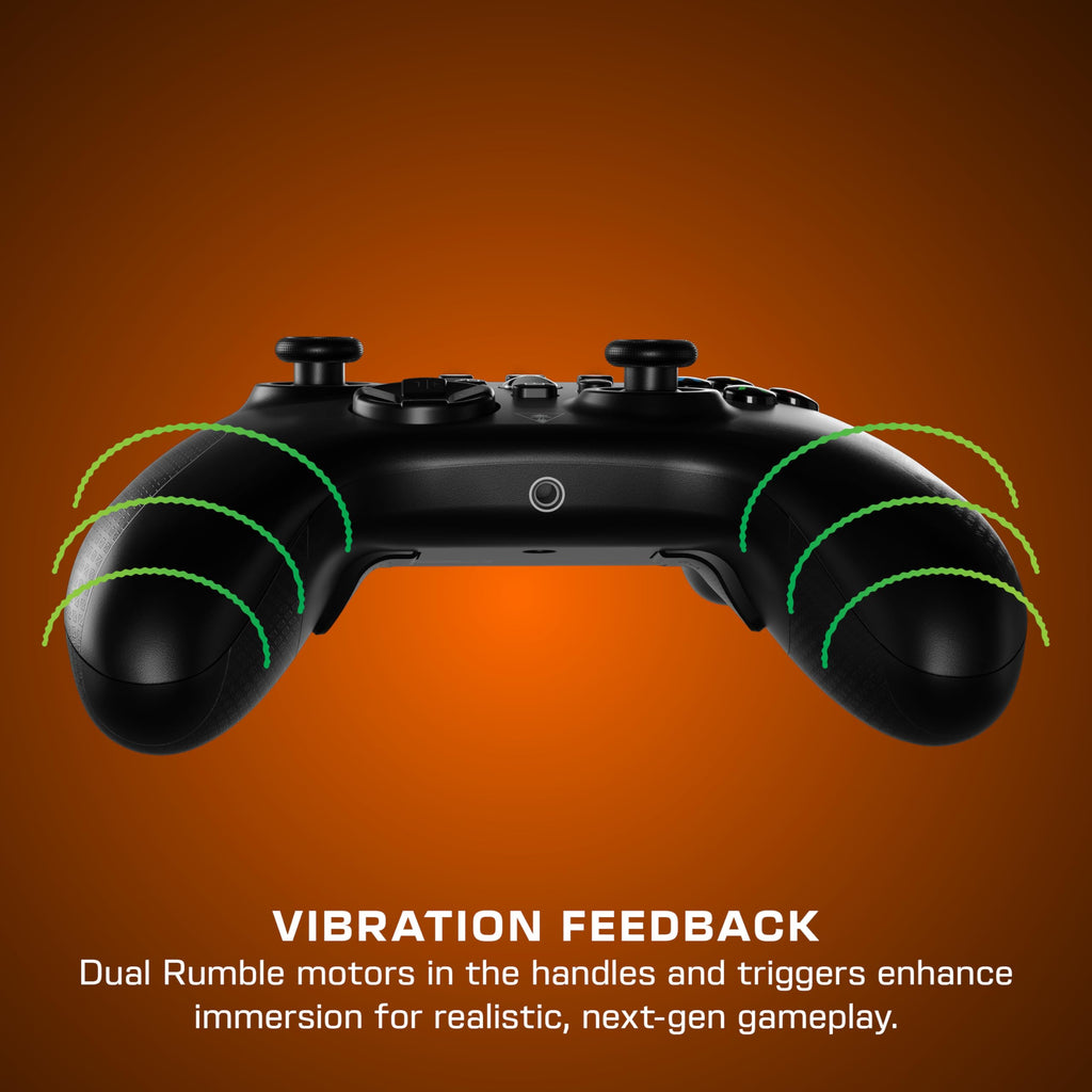 Turtle Beach Recon Cloud Wired Game Controller with Bluetooth for Xbox Series X|S, Xbox One, Windows, Android Mobile Devices – Remappable Buttons, Audio Enhancements, Superhuman Hearing – Blue Magma