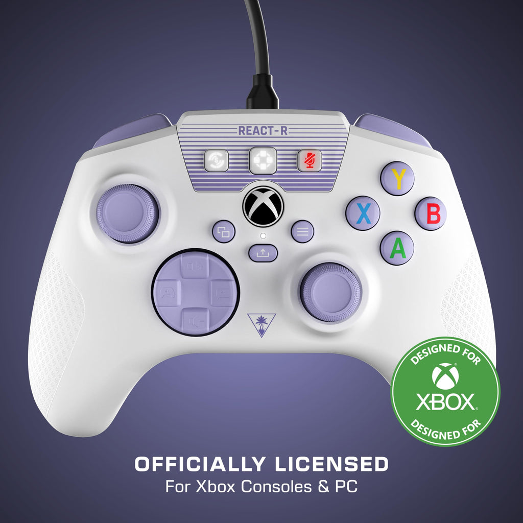 Turtle Beach Recon Cloud Wired Game Controller with Bluetooth for Xbox Series X|S, Xbox One, Windows, Android Mobile Devices – Remappable Buttons, Audio Enhancements, Superhuman Hearing – Blue Magma