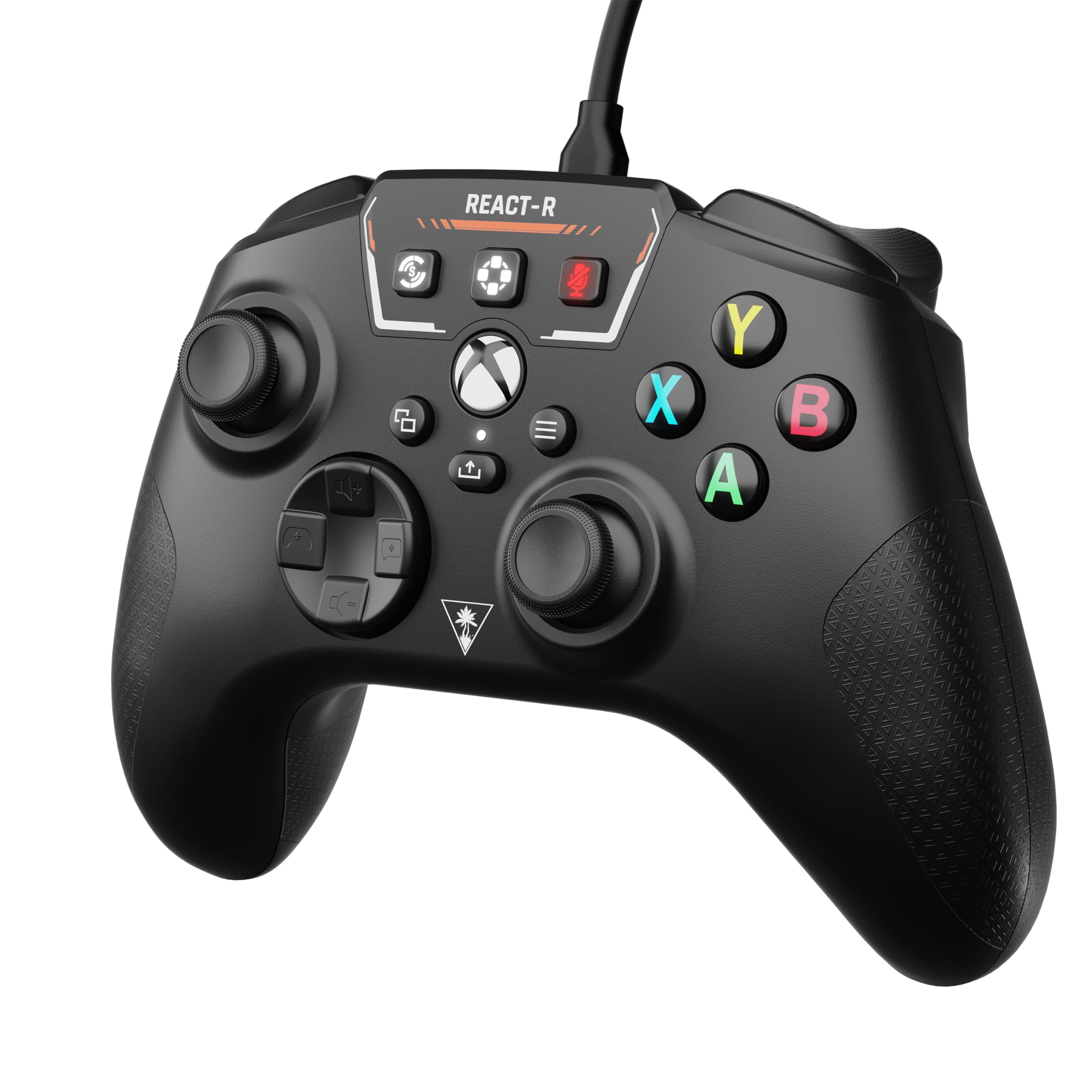 Turtle Beach Recon Cloud Wired Game Controller with Bluetooth for Xbox Series X|S, Xbox One, Windows, Android Mobile Devices – Remappable Buttons, Audio Enhancements, Superhuman Hearing – Blue Magma