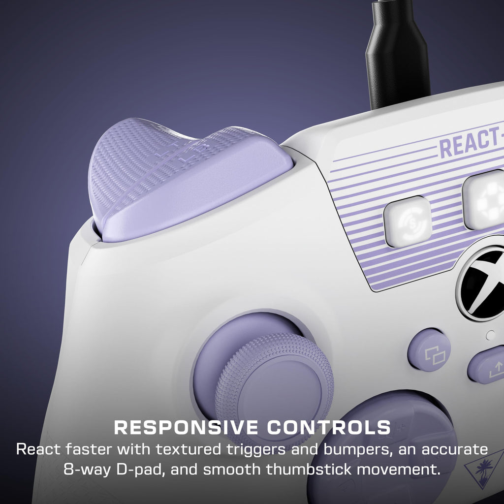 Turtle Beach Recon Cloud Wired Game Controller with Bluetooth for Xbox Series X|S, Xbox One, Windows, Android Mobile Devices – Remappable Buttons, Audio Enhancements, Superhuman Hearing – Blue Magma