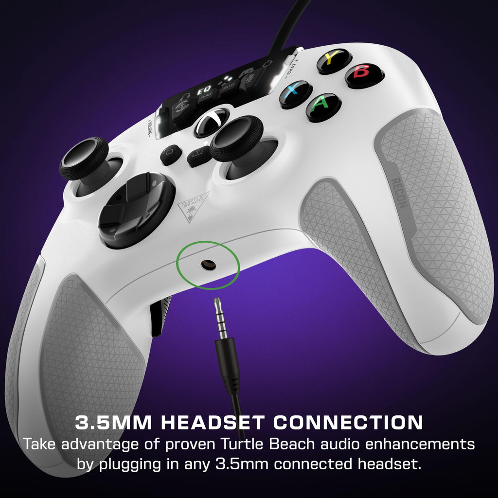Turtle Beach Recon Cloud Wired Game Controller with Bluetooth for Xbox Series X|S, Xbox One, Windows, Android Mobile Devices – Remappable Buttons, Audio Enhancements, Superhuman Hearing – Blue Magma
