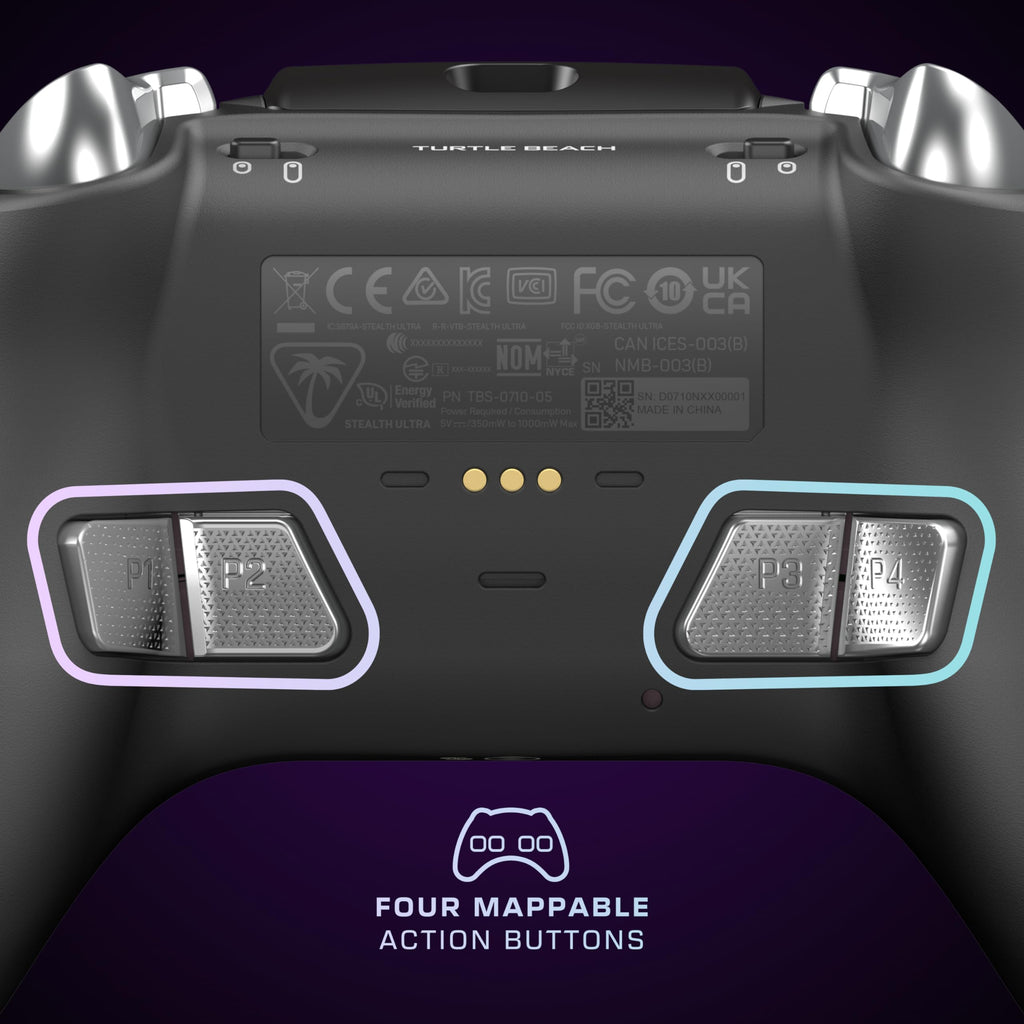 Turtle Beach Recon Cloud Wired Game Controller with Bluetooth for Xbox Series X|S, Xbox One, Windows, Android Mobile Devices – Remappable Buttons, Audio Enhancements, Superhuman Hearing – Blue Magma